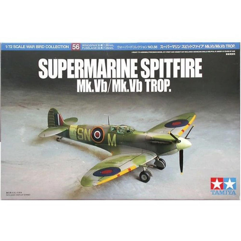 TAMIYA 1/72 Supermarine Spitfire Mk.Vb/Mk.Vb TROP.