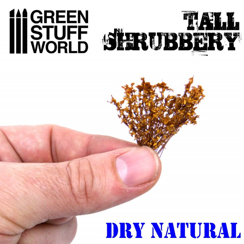 GREEN STUFF WORLD Tall Shrubbery - Dry Natural