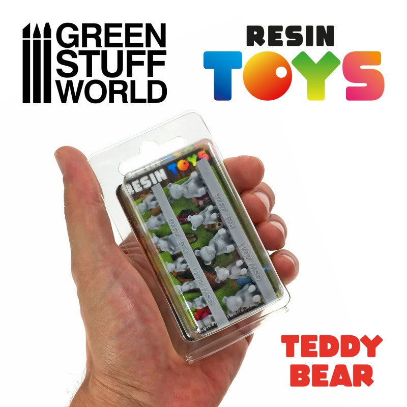 GREEN STUFF WORLD Teddy Bear Resin Set