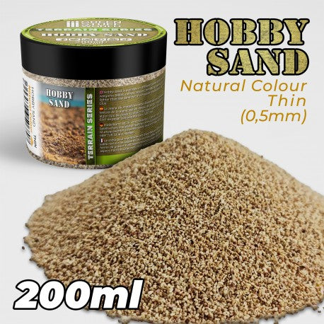 GREEN STUFF WORLD Fine Hobby Sand - Natural 200ml