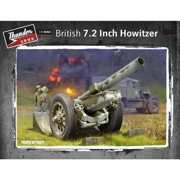 THUNDER MODEL 1/35 British 7.2 inch Howitzer