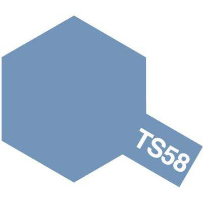 TAMIYA TS-58 Pearl Light Blue Spray Paint 100ml