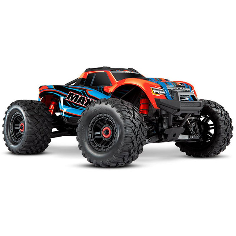 TRAXXAS 1/10 Maxx 4WD Brushless Electric Monster Truck - Red
