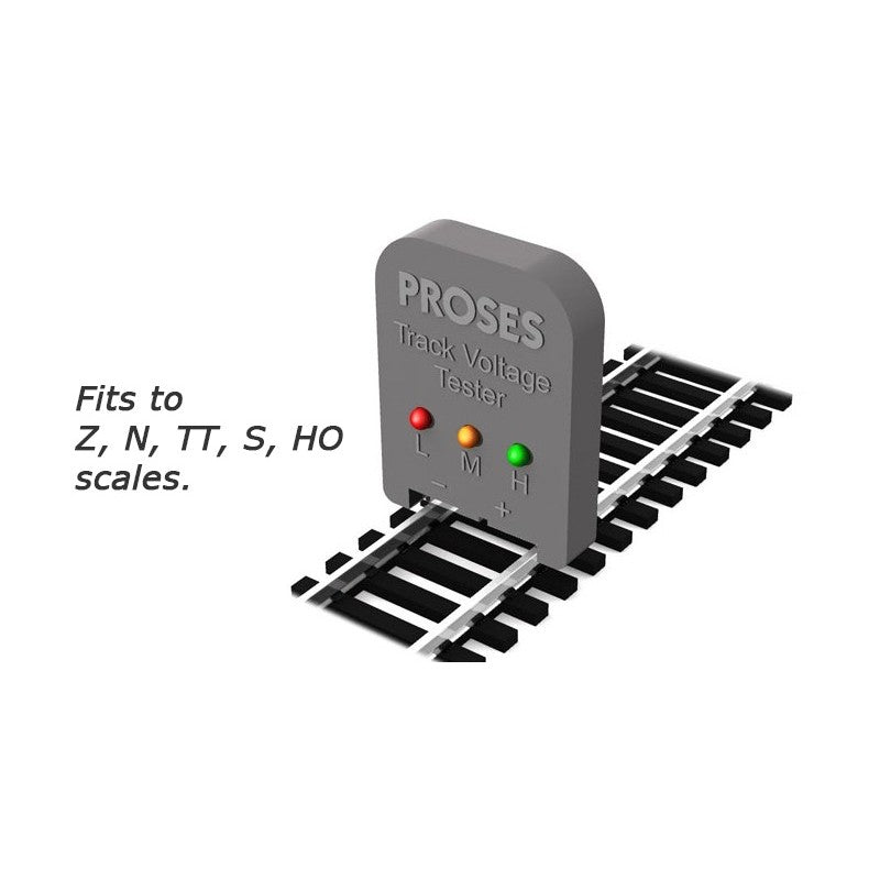 PROSES Track Voltage Tester (N, HO, OO)