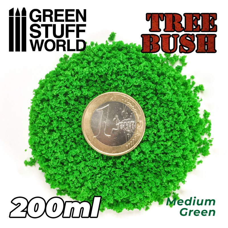 GREEN STUFF WORLD Tree Bush Clump Foliage - Medium Green 200ml