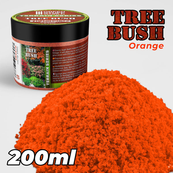 GREEN STUFF WORLD Tree Bush Clump Foliage - Orange - 200ml