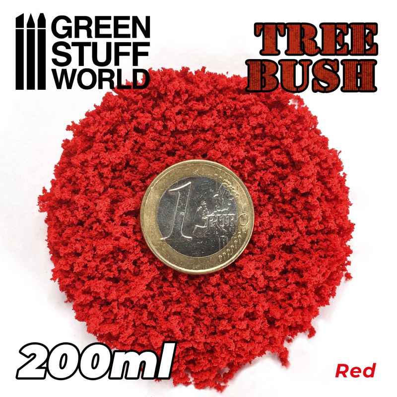 GREEN STUFF WORLD Tree Bush Clump Foliage - Intense Red 200ml