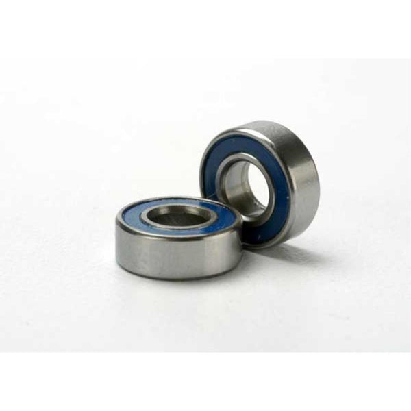 TRAXXAS Ball Bearings Blue Rubber Sealed (5x11x4mm) (2) (5116)