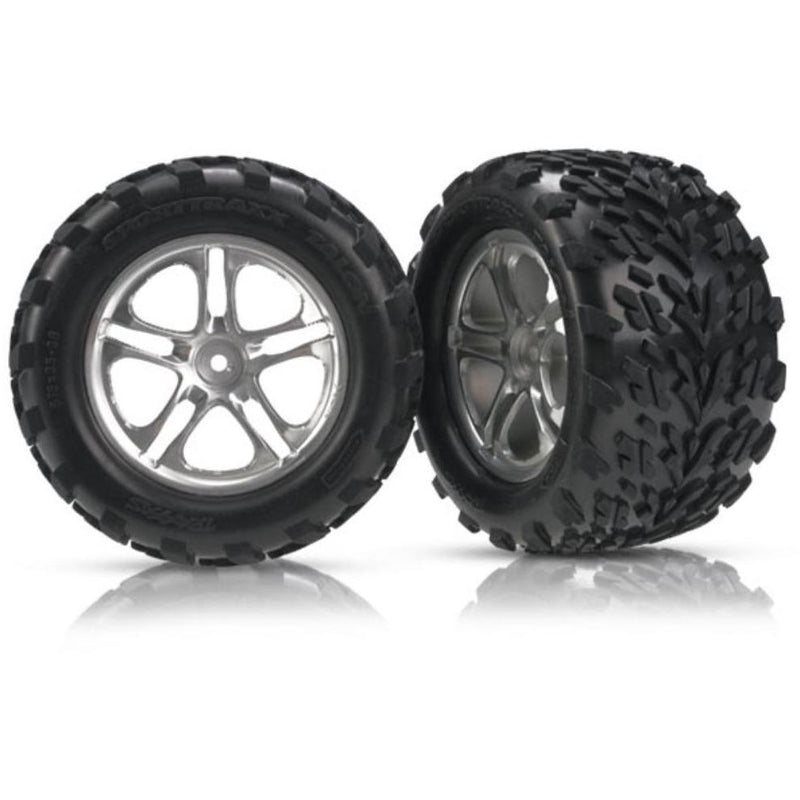 TRAXXAS Tyres & Wheels Assembled, Glued (5174A)