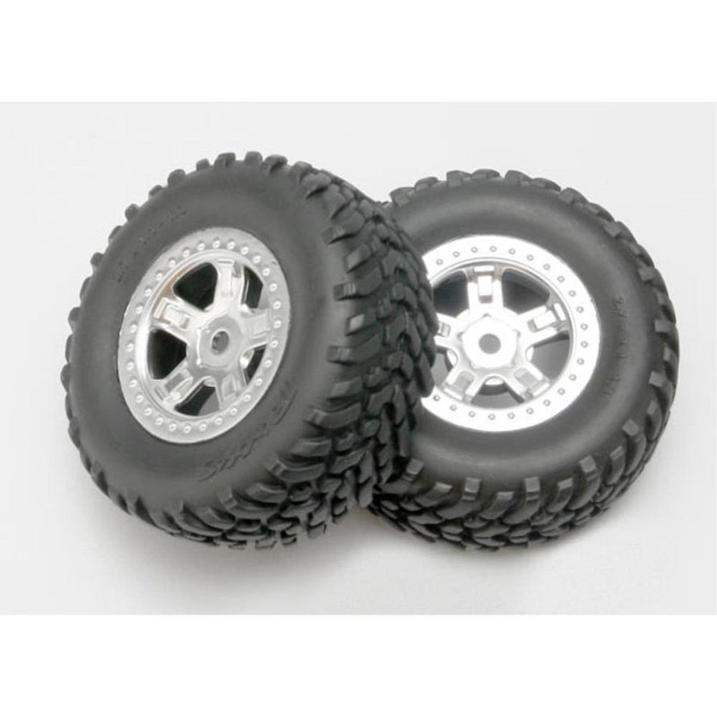 TRAXXAS Tyres and Wheels Assembled Glued (7073)