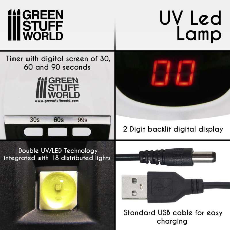 GREEN STUFF WORLD Ultraviolet LED Lamp