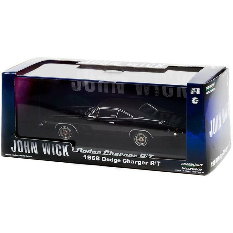 GREENLIGHT 1/43 John Wick (2014) 1968 Dodge Charger R/T