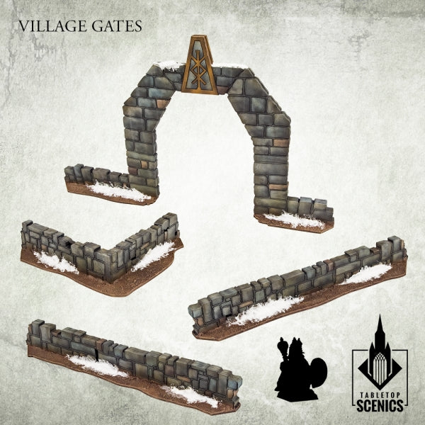 TABLETOP SCENICS Village Gates