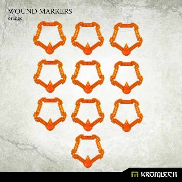 KROMLECH Wound Markers (Orange) (10)