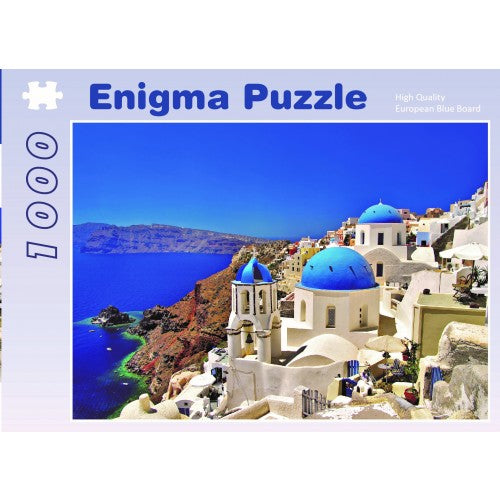 ENIGMA 1000 Piece Jigsaw Santorini