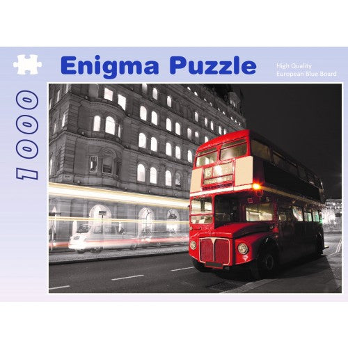 ENIGMA 1000 Piece Jigsaw London Bus