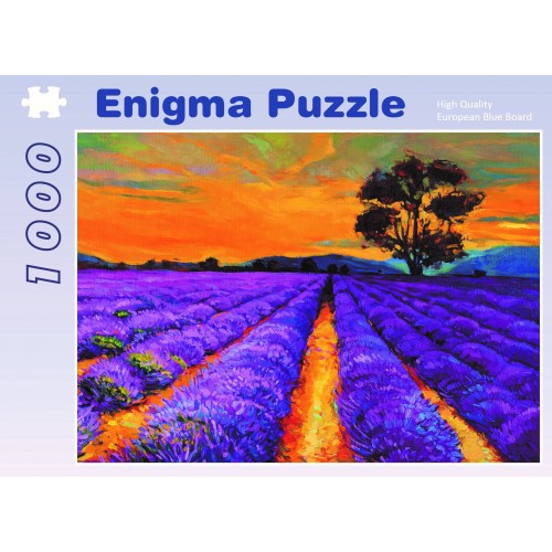 ENIGMA 1000 Piece Jigsaw Romantic Lavender