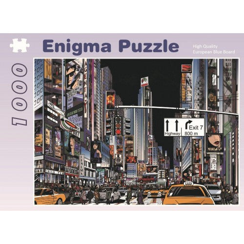 ENIGMA 1000 Piece Jigsaw New York Times Square